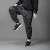 Pantalones Jogger de Otoño para Hombre Tallas Grandes con Diseño de Linterna, Pantalones de Chándal Forrados de Polar, Pantalones de Trabajo, Pantalones Cálidos Camuflados Forrados de Polar para Hombre