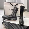 Botas Martin de piel auténtica para mujer, nuevo modelo de principios de otoño 2026, botas de media caña estilo británico, botines populares de estilo europeo, botas blancas