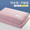 Almohada con núcleo de almohada para proteger la columna cervical de hombres y facilitar el sueño. Un par para dormitorios de estudiantes. Cabeza completa. Individual. Antiácaros.