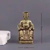 Adornos de Latón Puro de Mazu para el Hogar, Oficina, Escritorio, Adornos Pequeños, Diosa del Mar Mazu, Artesanías de Latón, Adornos