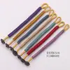 Chaveiro Nó Diamante Anel Tecido à Mão Penduricalho para Carro/Bolsa Acessórios Penduráveis Pulseira Decorativa Colar Material para Joias DIY