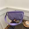 Bolso Cruzado Casual de Moda para Mujer Bolso de Hombro Elegante Personalizado Primavera 2025 Diseño Nicho Bolso de Silla de Montar Ligero
