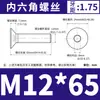 Acero Inoxidable 304 Cabeza Plana Hexagonal Din7991 Cabeza Avellanada el Tornillo de Rosca Completa Dongming M3M4M5M6-M12