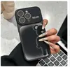 Nova Capa de Celular Urso Colorida em Gradiente Adequada para Apple 18 Pro Max, Alto Valor Estético para Meninas, com Design de Janela Grande para Modelos 17/16