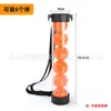 Balde para Coleta de Bolas de Pickleball, Coletor Portátil de Bolas, Cabe 12 Bolas, Não Precisa se Abaixar para Pegar as Bolas