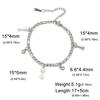 Pulsera geométrica de acero de titanio para equipo deportivo, lisa, hexagonal, con colgante de mancuerna cuadrada, personalizada, moderna, de acero inoxidable