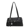 Bolso de ante de alta gama estilo vintage para debajo del brazo, nueva colección 2026, bolso de mano moderno y a la moda, gran capacidad, adecuado para ir al trabajo y como bolso de hombro
