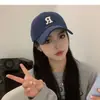 Gorra de Béisbol para Mujer 2026, Circunferencia de Cabeza Ampliada, Visera Profunda y Ancha, Hace que la Cara Parezca Más Pequeña, Visera Dura para el Sol, Bordado de Letras para Hombre
