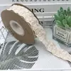 Flor de Fita Flor Esculpida em Relevo Bolo Artesanal DIY Adereço de Cabeça Laço Material de Embalagem Fita 2,5CM