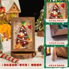 Adornos Luminosos para Escritorio de Árbol de Navidad, Varillas Retorcidas, Materiales Hechos a Mano para DIY, Decoraciones Atmosféricas, Pequeños Regalos de Navidad