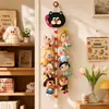Alça de pendurar brinquedo de pelúcia para armazenamento na parede, display criativo de bonecas, ferramenta mágica de armazenamento feminina, cabide de parede para bonecas