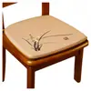 Nuevo cojín para silla de comedor estilo chino cojín para asiento de taburete herradura cojín para asiento de silla de mesa de comedor doméstico antideslizante lavable cojín para asiento de silla de madera maciza cojín para glúteos