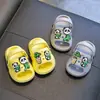 Lindas pantuflas de EVA con tacto suave para mujer, sandalias de dibujos animados lindas antideslizantes para interior, baño, bebé, de verano