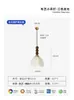 Luminária Pendente de Madeira Maciça com Tecido Estilo Mid-Century Nanyang, Luminária Pendente para Bancada de Bar de Sala de Jantar, Luminária de Ambiente Retro Francês para Quarto