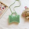 [Liquidación en Stock] Nuevo Modelo 2026 Bolso de Gelatina Lindo para Niños Bolso de Mariposa Bolso Mini Tejido Hueco para Monedas