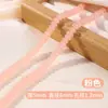 Cuentas de Ábaco de Vidrio de Múltiples Tamaños Accesorios Separadores Pulsera que No se Desvanece Collar Cuentas DIY Cuentas de Vidrio Separador de Cuentas Sueltas