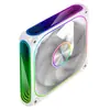 Suministro Exclusivo Transfronterizo Ventilador de Caja Prism V12 Refrigeración para Computadora Ventilador Argb 12cm Silencioso Pwm Sincronización de Iluminación