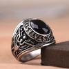 Anillos y Joyería de Aleación Europeos y Americanos Más Vendidos Transfronterizos, Anillo Vintage de Águila de Soldado Americano, Dropshipping de Temu