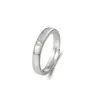 Anel de Casal Estilo Coreano com Seis Garras, um Par de Anéis Abertos Simples e Luxuosos para Homens e Mulheres, Anéis de Diamante para Pedido, Presentes de Dia dos Namorados