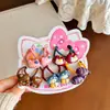Faixa de Cabelo Trançada Desenho Animado Pinça de Cabelo Faixa de Cabeça para Menina Acessórios de Cabelo para Menininha Elástico de Cabelo Elástico de Borracha para Bebê