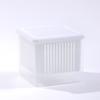 Caja de Almacenamiento Doméstica para Cocina para Jengibre, Ajo y Cebolleta Picada; Caja de Almacenamiento para Refrigerador; Caja Transparente para Condimentos a Prueba de Olores y con Drenaje