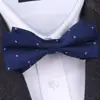 Gravata Borboleta Vermelha de Camada Dupla Moda Masculina Casamento Noivo Casamento Oi Laço Padrinho Irmãos Terno Preto Gravata