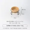 Comedero para perros y gatos de cerámica, comedero para perros y gatos, bebedero antigolpes, con protección para la columna vertebral, comedero grande para perros.