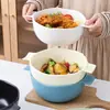 Cuenco de cerámica de gran capacidad para sopa, ensaladera, cuenco para ramen, cuenco para verduras, cuenco para sopa binaural anti-quemaduras, cuenco para el hogar, cuenco para postres, cuenco grande