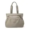Bolso Tote de Hombro Grande de Nylon con Diseño Simple, Tendencia de Primavera, Gran Capacidad, para Viajes y Uso Diario, Repelente al Agua, Bolso de Mano para Mujer