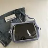 Bolsa Tiracolo Mensageiro de Ombro Único Simples Tendência Campus Moda Simples Cor Sólida Personalizada Design de Nicho Primavera 2025