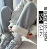 2026 Nuevos Pantalones Jogger Sueltos de Pierna Ancha Forrados de Polar para Otoño e Invierno Pantalones de Chándal Casuales Rectos Pantalones Deportivos de Pierna Ancha para Mujer