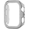 Adecuado para Huawei Fit4Pro Estuche Protector de Diamantes de una Sola Fila PC Medio Paquete Recorte Diamante Estuche para Reloj Huawei Fit4 con Diamante