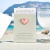 En stock Corazón de Abrazo de Bolsillo Corazón de Abrazo de Bolsillo Abrazo Amistad token regalo Soporte independiente amor