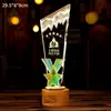 Trofeo de Cristal Personalizado y Medalla para Carrera de Relevos, Juegos Deportivos, Maratón y Campeonato de Carrera de Larga Distancia