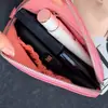 Bolsa de maquillaje de piel de vaca de capa superior con patrón de cocodrilo, monedero portátil, bolsa de almacenamiento multifuncional para mujer de cuero genuino, neceser de viaje