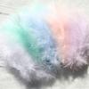 Celebridade da Internet Cauda Pontiaguda Veludo Penas Penas de Peru DIY Brincos Colar Acessórios de Joalheria Pequenas Penas Fabricante Atacado