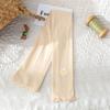 Dingdang pig Novas leggings femininas para usar ao ar livre primavera e outono finas Margarida celebridade da internet cropped justas emagrecedoras