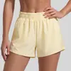 Pantalones Cortos Deportivos de Malla Transpirable Juyitang Casual Sueltos Anti-exposición Yoga Correr al Aire Libre Fitness Pantalones de Tres Cuartos