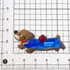 Accesorios de Resina de Perro Salchicha de Dibujos Animados Pasador Casero Llavero Funda para Teléfono Móvil Hebilla de Zapato Accesorios Material de Bricolaje Venta al por Mayor