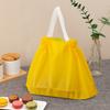 Bolsa Desechable con Cordón para Llevar Empaque Bolsa de Plástico Portátil Ensalada Comida Bolsa de Empaque con Cordón Bolsa Lala