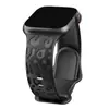 Adecuado para Correa de Apple Watch Iwatchs11 Correa de Silicona Estampada y Grabada Iwatchs9876Se Pulsera con Estampado de Leopardo