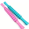 Palo Flexible de Diente de Lobo con Bolas de Púas Rodillo para Relajación Muscular, Fitness Yoga, Uso en Casa para Mujeres, Palo de Masaje de Meridianos para Todo el Cuerpo
