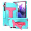 Aplicable a Samsung Tab S7 FE de 12.4 pulgadas, funda de tableta de silicona, soporte para PC, a prueba de golpes, resistente a caídas, funda protectora T735