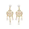 Pendientes de borla de trébol de cuatro hojas súper elegantes y únicos con incrustaciones completas de diamantes, nicho de lujo ligero, elegantes y sofisticados, pendientes versátiles y exquisitos.