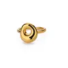 Venta Caliente Transfronteriza Aliexpress 26 Anillo Lindo de Letra Burbuja Anillo Chapado en Oro de 18 Quilates Anillo para Dedo Venta al por Mayor