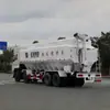 Caminhão de Ração a Granel de 20 Metros Cúbicos, Semirreboque para Transporte de Ração, Caminhão de Transporte de Ração para Suínos, Caminhão-Tanque Semirreboque para Ração de 80 Metros Cúbicos