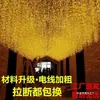 Nuevas Luces de Cadena LED Luces de Cascada Luces Decorativas Colgantes Iluminación Ambiental para Balcón Barbacoa Tienda
