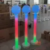 Accesorios Guihe de Acrílico para Ceremonia de Apertura de Celebración: Pilares Luminosos, Columnas de Energía, Pilares de Mano de Luz de Colores