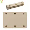 En stock bolso de equipaje asa anti-apriete funda de cuero asa de bolsa de compras portátil que ahorra mano de obra asa de bolso de mano de PU cubierta protectora