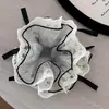 Goma para el pelo tipo scrunchie estilo francés con un toque de alta gama, Goma para moño para mujer, Nuevo modelo 2026, Accesorio coreano para el cabello que adelgaza el rostro